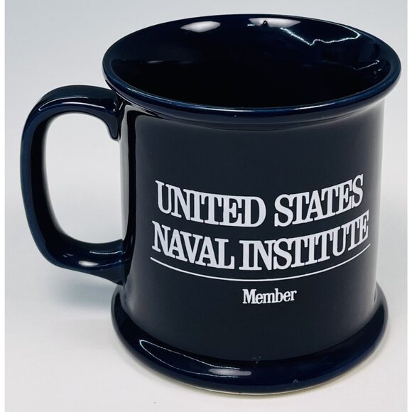 Galaxy Collection Navy Ceramic United States Naval Institute Member COFFEE MUG - Picture 1 of 6